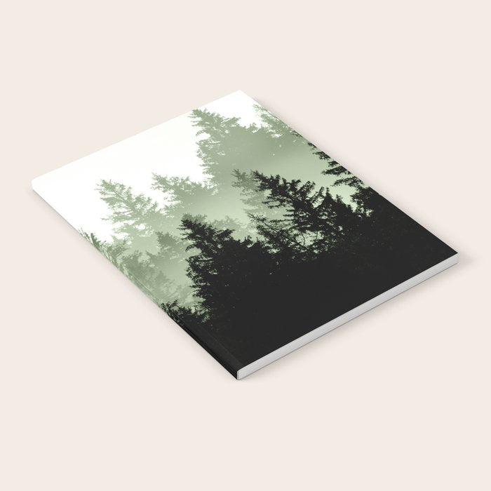 Green Forest Dream #1 #decor #art #society6 Notebook Gallery Image 2