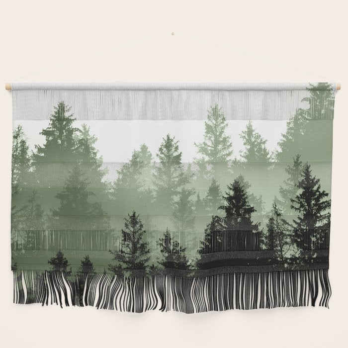 Green Forest Dream #1 #decor #art #society6 Wall Hanging Gallery Image 1