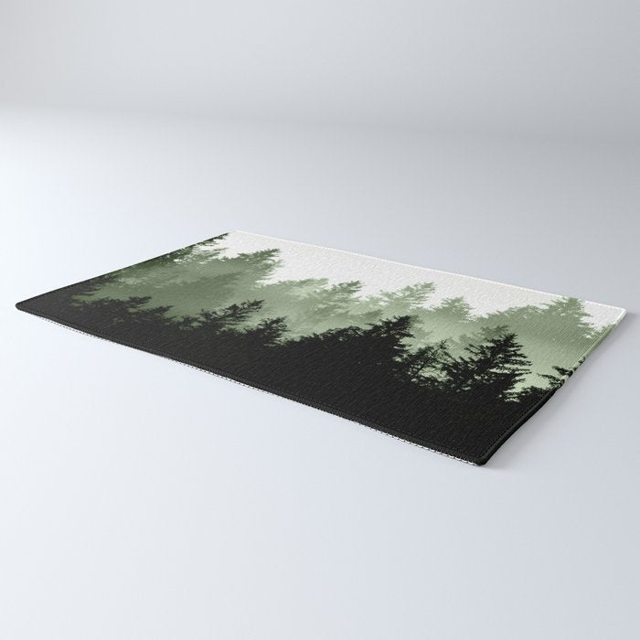 Green Forest Dream #1 #decor #art #society6 Rug Gallery Image 3