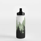 Green Forest Dream #1 #decor #art #society6 Water Bottle Gallery Image 2