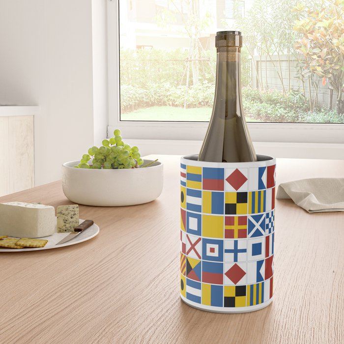 Nautical Flags Wine Chiller Gallery Image 4