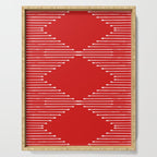 Geo (Red) Serving Tray Gallery Image 1
