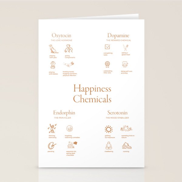 Happiness Chemical  Stationery Card Gallery Image 1