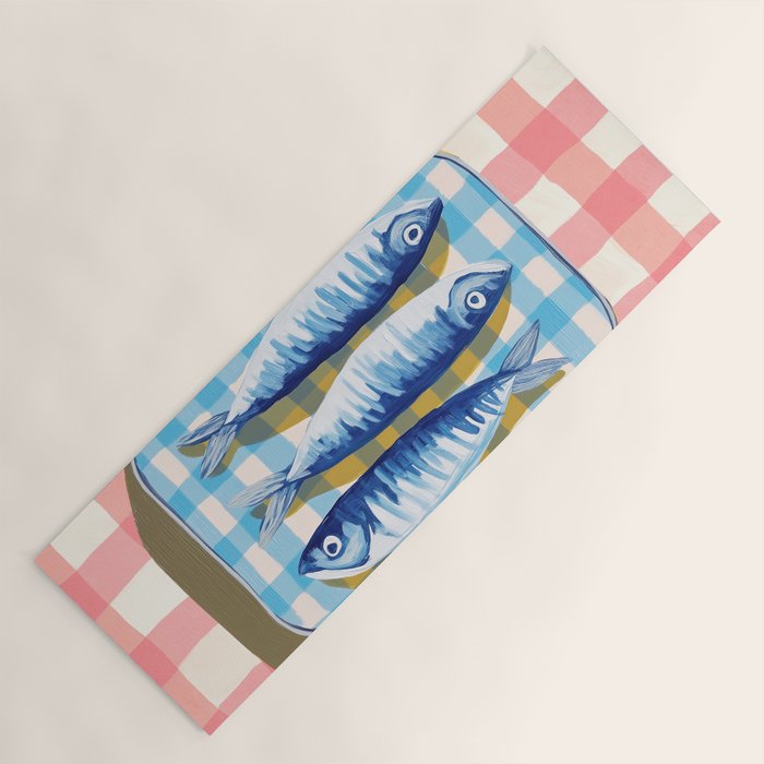 Sardine Picnic Yoga Mat Gallery Image 1