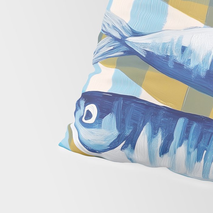 Sardine Picnic Pillow Sham Gallery Image 4