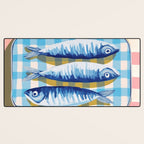 Sardine Picnic Desk Mat Gallery Image 3