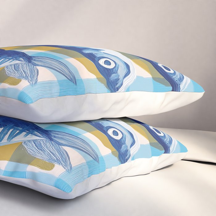 Sardine Picnic Pillow Sham Gallery Image 3