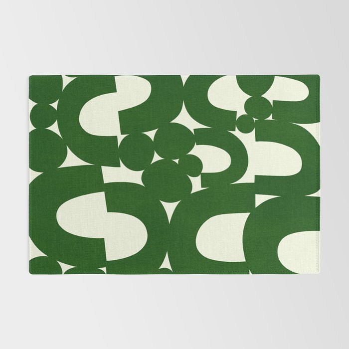 Abstract024-green Rug Gallery Image 2