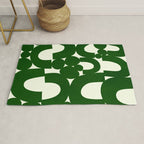 Abstract024-green Rug Gallery Image 1
