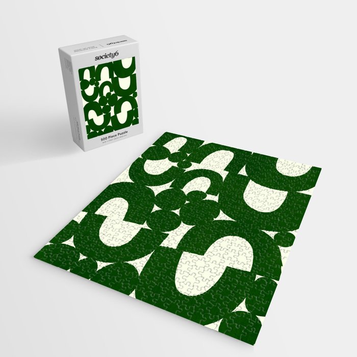 Abstract024-green Jigsaw Puzzle Gallery Image 2
