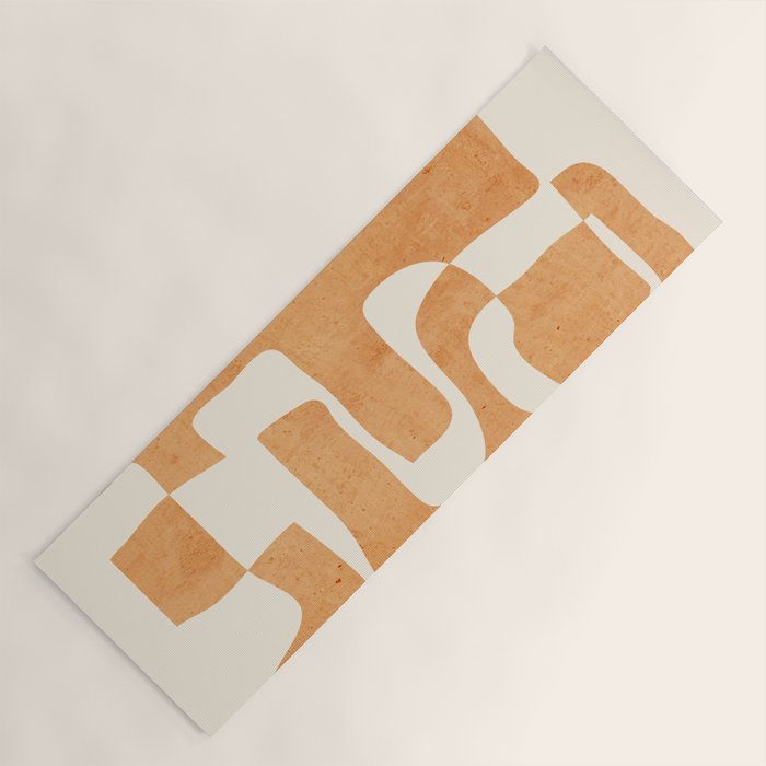 Abstract Shapes Modern Art 24 Yoga Mat Gallery Image 1