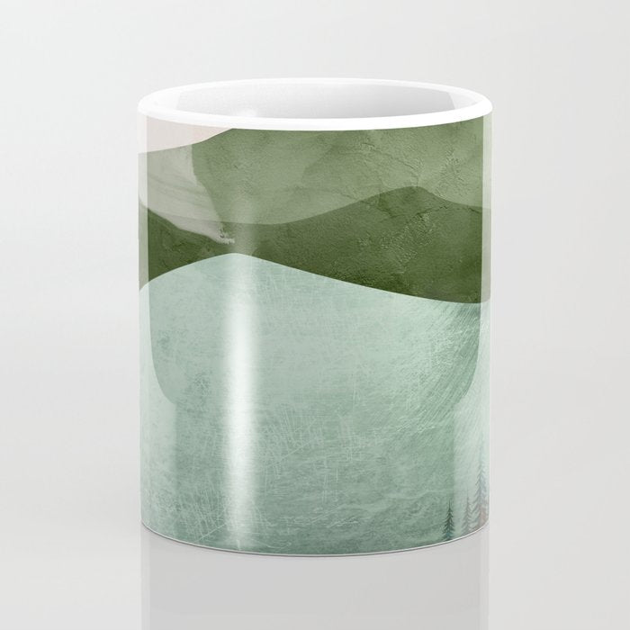 Abstract Art Landscape 16 Coffee Mug Gallery Image 4