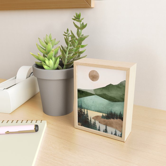 Abstract Art Landscape 16 Mini Art Print Gallery Image 2