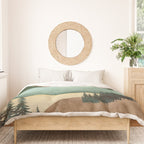 Abstract Art Landscape 16 Duvet Cover Gallery Image 3