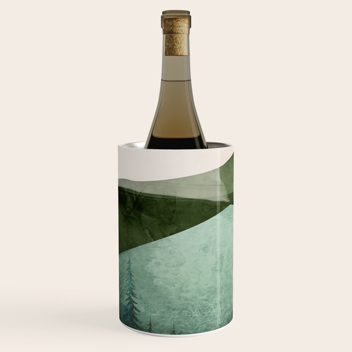 Abstract Art Landscape 16 Wine Chiller Gallery Image 2