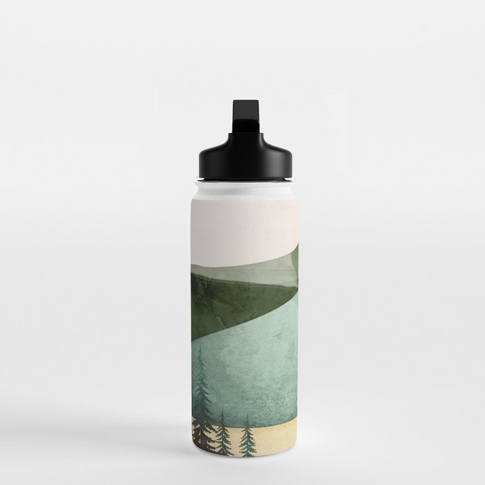 Abstract Art Landscape 16 Water Bottle Gallery Image 3