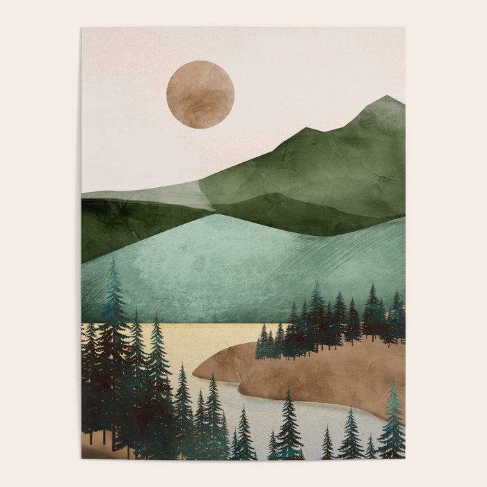 Abstract Art Landscape 16 Poster Gallery Image 4
