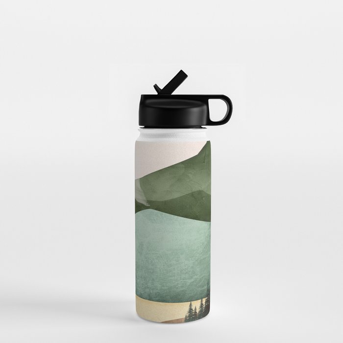 Abstract Art Landscape 16 Water Bottle Gallery Image 1