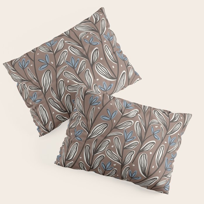 Autumn Florals #1 Pillow Sham Gallery Image 1