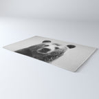 Bear - Black & White Rug Gallery Image 3