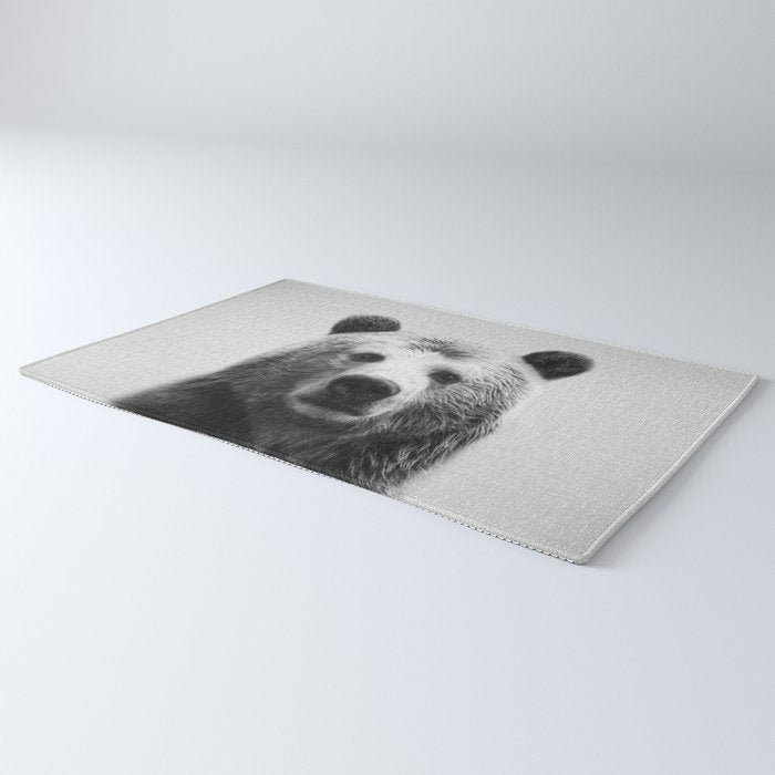 Bear - Black & White Rug Gallery Image 3