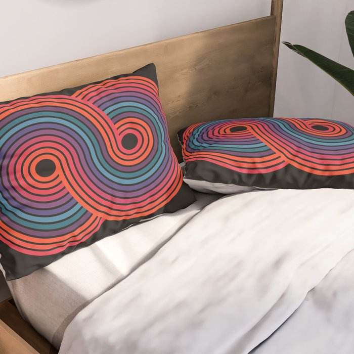 Candy Joyride: Sonar Night Edition Pillow Sham Gallery Image 2