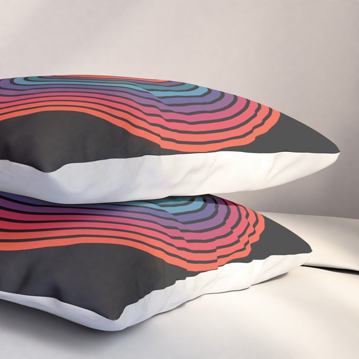 Candy Joyride: Sonar Night Edition Pillow Sham Gallery Image 3