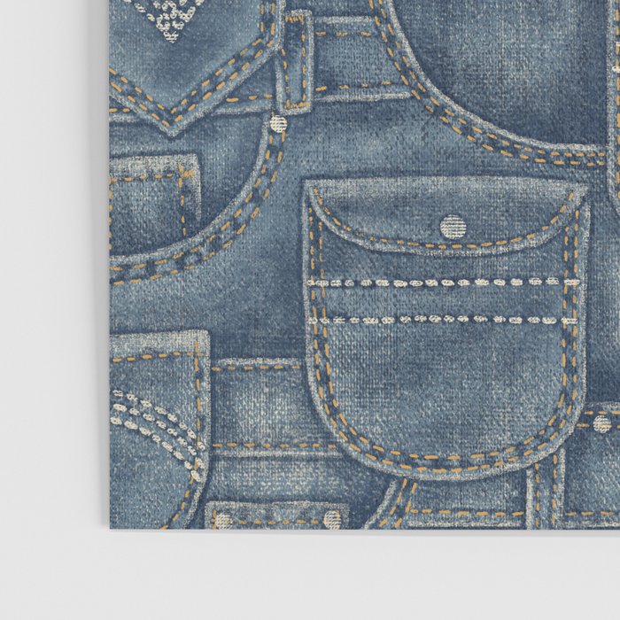 Jean Pockets - medium denim blue Poster Gallery Image 3