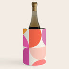 Mid Century Modern Shapes - Pink Wine Chiller Gallery Image 3