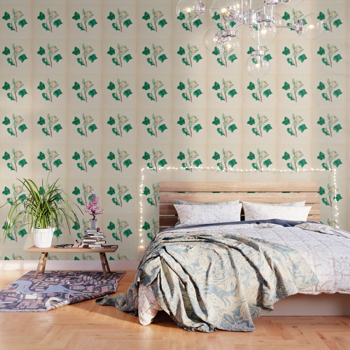 Tulip-tree blossom by Clarissa Munger Badger, 1859 (benefitting The Nature Conservancy) Wallpaper Gallery Image 1