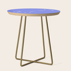 Scorpio Zodiac Star Constellation Line Art Periwinkle Purple Side Table Gallery Image 1