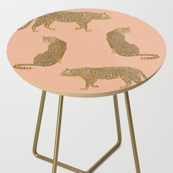 sunset leopards Side Table Gallery Image 2