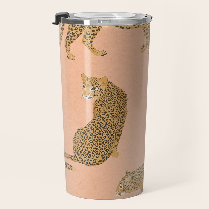 sunset leopards Travel Mug Gallery Image 3