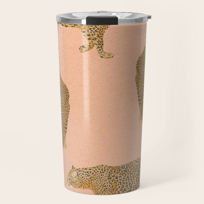 sunset leopards Travel Mug Gallery Image 1