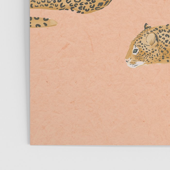 sunset leopards Poster Gallery Image 3