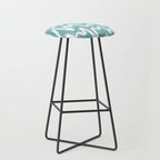 Squiggles . Turquoise Stool Gallery Image 1