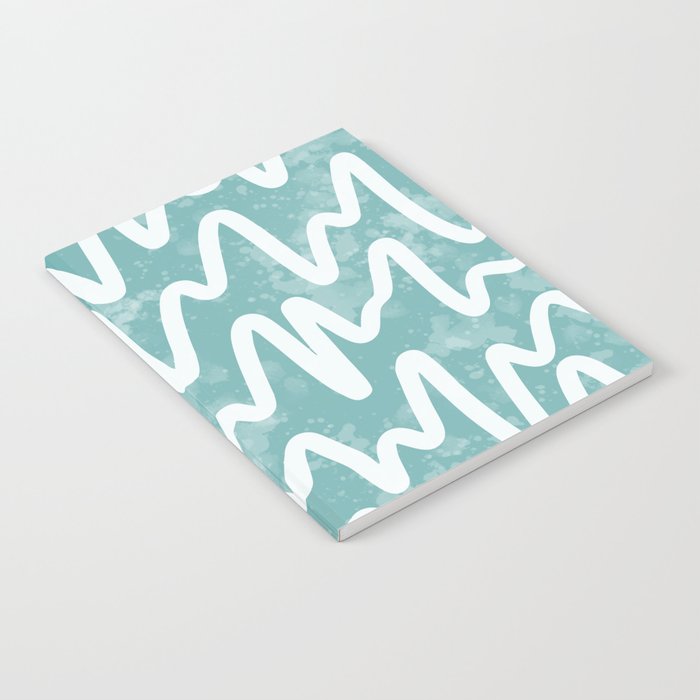 Squiggles . Turquoise Notebook Gallery Image 2