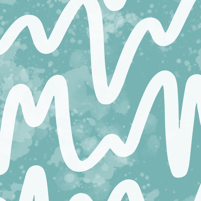 Squiggles . Turquoise Coffee Mug Gallery Image 2