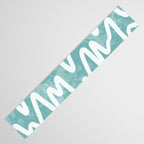 Squiggles . Turquoise Table Runner Gallery Image 3