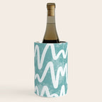 Squiggles . Turquoise Wine Chiller Gallery Image 2