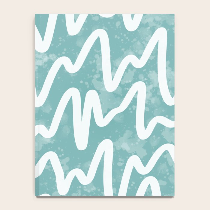 Squiggles . Turquoise Notebook Gallery Image 4