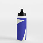 Abstract-botanical 17 blue Water Bottle Gallery Image 3