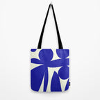 Abstract-botanical 17 blue Tote Bag Gallery Image 2