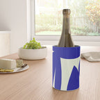 Abstract-botanical 17 blue Wine Chiller Gallery Image 4