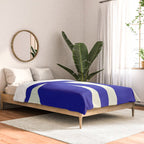 Abstract-botanical 17 blue Comforter Gallery Image 2