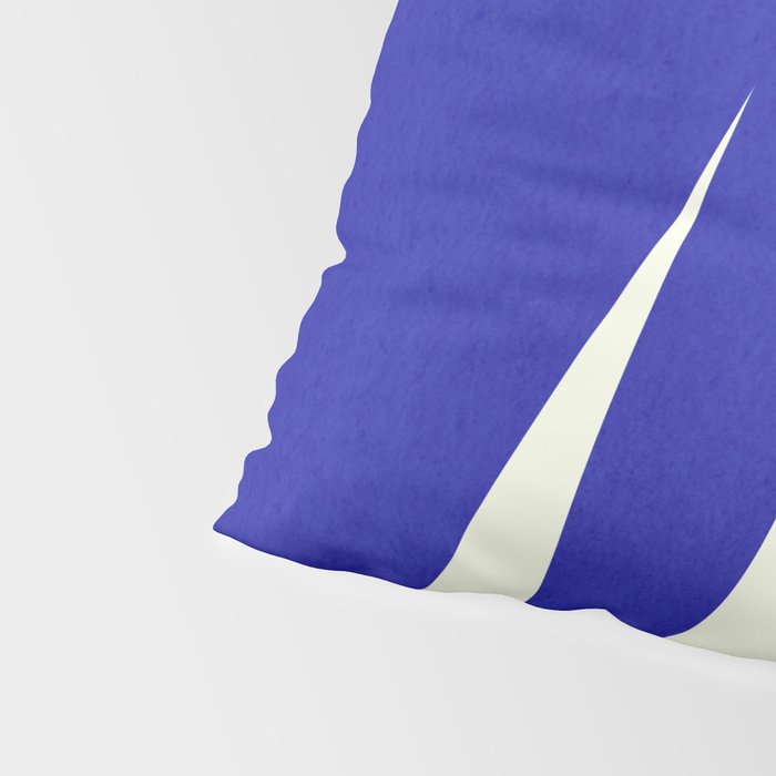 Abstract-botanical 17 blue Pillow Sham Gallery Image 4