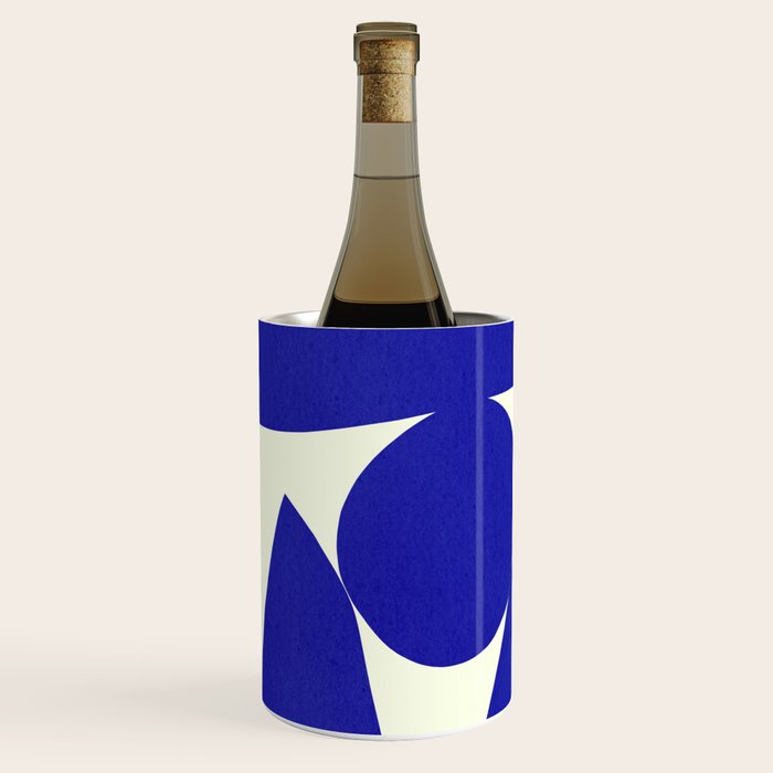 Abstract-botanical 17 blue Wine Chiller Gallery Image 3