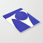 Abstract-botanical 17 blue Notebook Gallery Image 2