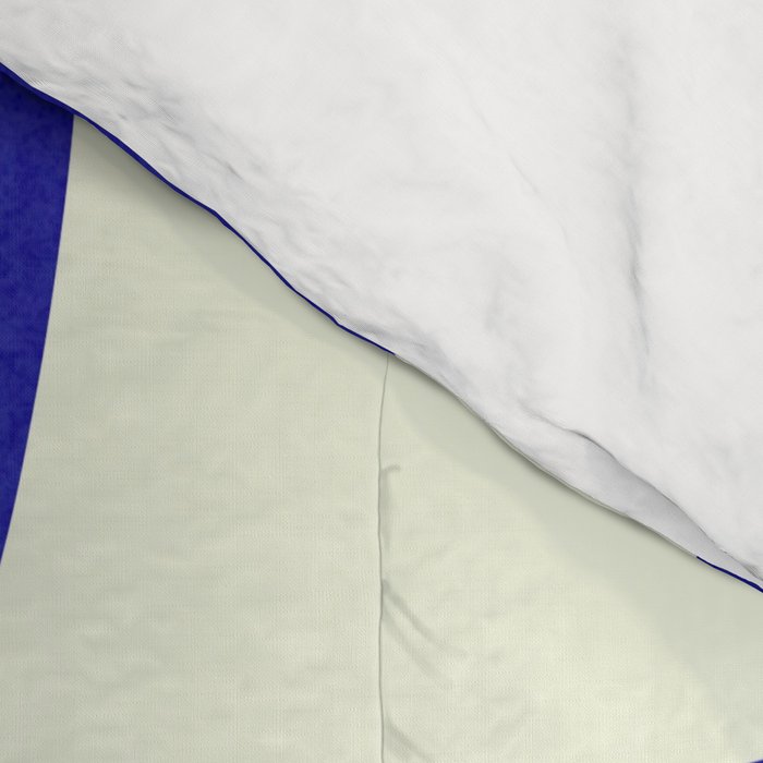 Abstract-botanical 17 blue Comforter Gallery Image 4