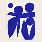 Abstract-botanical 17 blue Poster Gallery Image 4